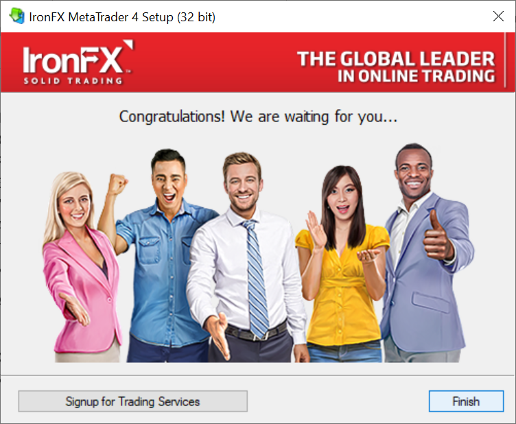 Forex MT4 IronFX Eparkia Felicidades